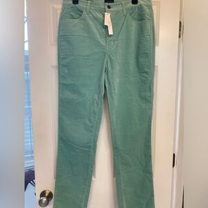 Talbots Velveteen Straight Leg Pants